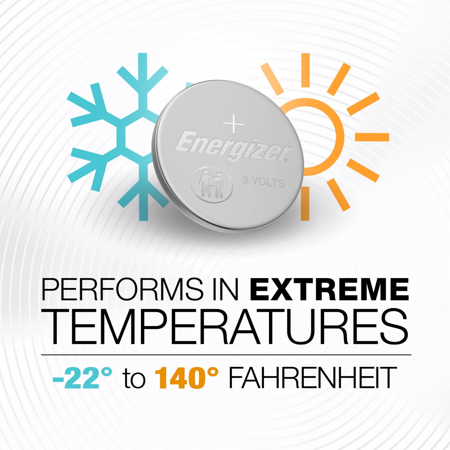 Pile miniature Energizer 2025 au lithium, emballage de 4