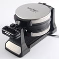 thumbnail image 1 of JS Gourmet JS Gourmet Gaufrier Belge Double en Acier Inoxydable, 1 of 4