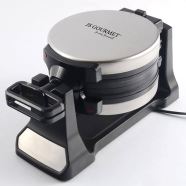 JS Gourmet JS Gourmet Gaufrier Belge Double en Acier Inoxydable