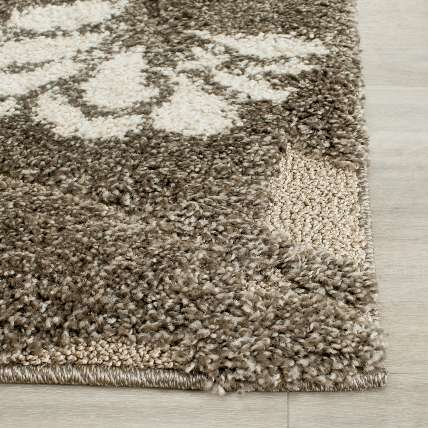 SAFAVIEH Florida Teodor Floral Shag Area Rug
