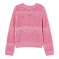 thumbnail image 2 of George Girls' Open Knit Sweater, 2 of 2