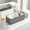Grey, variant on Macrame Woven Storage Basket With Wooden Handles Rectangular Countertop Organizer Bin Decorative Toilet Paper Holders For Bathroom Shelf Bedroom Home Decor