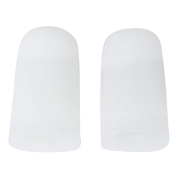 Milaget 1 Pair Soft Silica Gel Toe Caps Toenail Cushion Pads for Corns Blisters Callus L