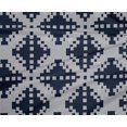 thumbnail image 4 of oneOone Polyester Lycra Fabric Check Kasuri Print Fabric BTY 56 Inch Wide, 4 of 4