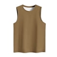 thumbnail image 4 of Erwazi Débardeurs d'Été pour Femmes Grande Taille Col Rond Sans Manches Chandails Basiques pour Femmes T-Shirts Décontractés Amples, 4 of 4