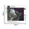 thumbnail image 3 of thinsony Cat Tiger Moneky Diamond Needlework DIY 5D Animal Rhinestone Painting Crystal Embroidery Home Office Cross Stitch, 3 of 9