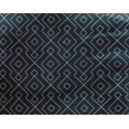 thumbnail image 4 of oneOone Georgette Viscose Fabric Shapes Geometric Sashiko Print Sewing Fabric BTY 42 Inch Wide, 4 of 4