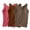 Red+Brown+Khaki, variant on Cameland 3PC Women's Tank Top with Built in Bra Sleeveless Wide Shoulder Strap Camisoles Basic Cami Tanks Summer Padded Bra Undershirt for Workout Sleeping Traveling