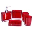 thumbnail image 3 of Acrylic Bathroom Accessories Set - Easy to Clean, Durable, Scratch  Luxury Style Comfort  Perfect for Master Bathroom or Guests, 3 of 8