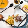 thumbnail image 4 of Cutlery Set, Kit Fork and Spoon, Solid Round Handle, 5-Piece Kitchen Dining Utensils, Ergonomic Design, Durable Construction, Easy Clean, 4 of 6