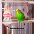thumbnail image 3 of Edible Cake Bird Foraging  Cake Bird Foraging Toy  Treat Dispensing Bird Toy In The Form Of A Cake Edible Soft Boredom ParakeetsShredding Chewing Toy For Cockatiel Budgie, 3 of 8