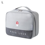 First Aid Storage Bag Portable Large-capacity Convenient Layered Pills Box First Aid Kit Cabinet Storage Case for Home