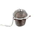 thumbnail image 2 of Stainless Steel Tea Infuser Loose Leaf Tea Strainer | Hanging Tea Steeper with Fine Mesh Filter | Brewing Compartment for Hot Water | Kitchen Tea Accessory for Home Office, 2 of 9