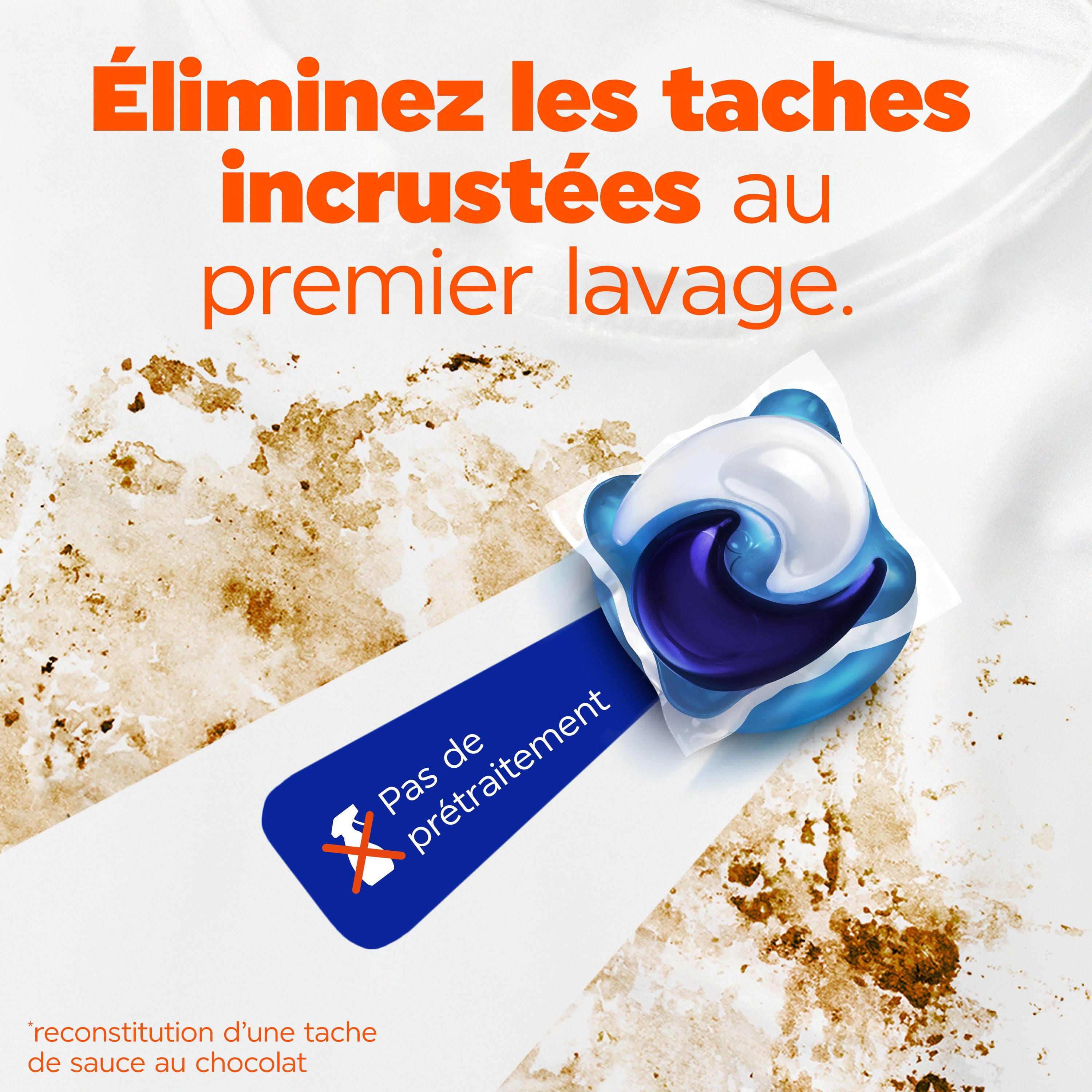 Tide Capsules Oxi Max Power Capsules de Détergent à Lessive, Détachant Plus Puissance Oxi, Capsules de Savon Détergent pour le Lavage de la Lessive, compatible HE, 3,96 Litres, 100 Brassées