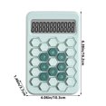 thumbnail image 3 of Mlkoz Office & Stationery, 12 Digit Large Screen Dry Battery Streamlined Appearance Portable And Compact Body Crisp Buttons Student Calculator, Birthday Gifts, 3 of 6