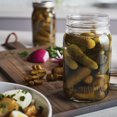thumbnail image 2 of Bernardin Smooth Mason Jar with Standard Lid, 1L, 2 of 4