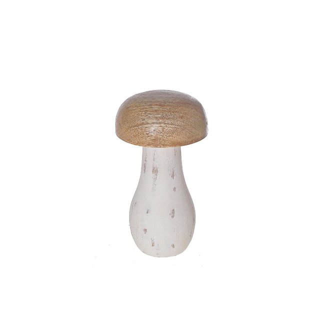 Mango Wood Natural & White Chample