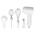 thumbnail image 2 of Cordless Electric Hand Mixer USB Rechargeable Handheld Eggbeater Milk Frother With 2 Stir Sticks For Home, 2 of 8