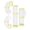 Jaune, variante sur Ensemble de 8 Tubes pour Hamster, Outils de Jeu Connectés, Assemblage DIY, Externe, Rose