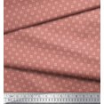 thumbnail image 3 of Soimoi Rayon Fabric Swimming Ring Small Print Sewing Fabric Yard 56 Inch Wide, 3 of 3