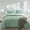 Green, variant on JML Duvet Cover Set 3-Piece Washed Microfiber Duvet Cover & 1 Pillowcase, Twin