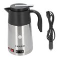 thumbnail image 2 of Car Kettle Boiler, Car Kettle Water Boiler 12V Time Saving Efficient Heating Multi Functional Automatically Power Off Large Capacity  for Group Travel, 2 of 7