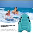 thumbnail image 4 of Inflatable Body Surfing Float Board Surf Rider for Slip and Slides Pool Water Game Portable Dual Boogie Board Wave Bodyboard Water Beach Fun Toy Double-Color Design for Kids and Adult(Lines), 4 of 8