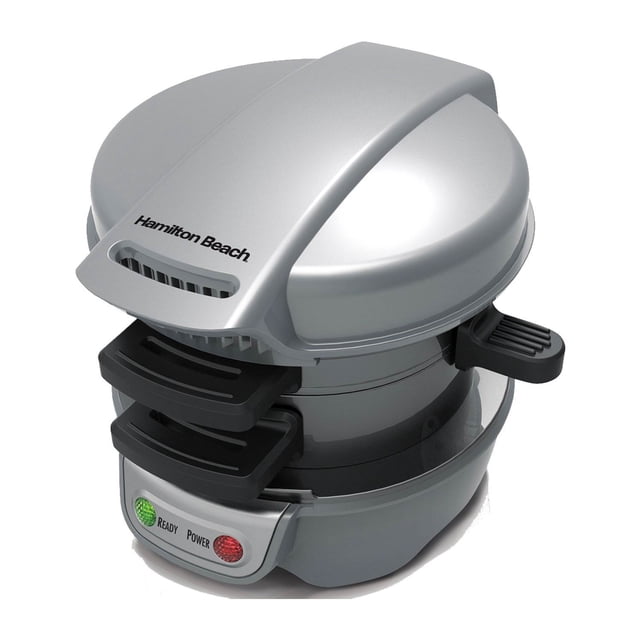 Hamilton Beach 25475A Presse à Dessus pour Comptoir de Cuisine 5 Min Machine à Sandwich Déjeuner