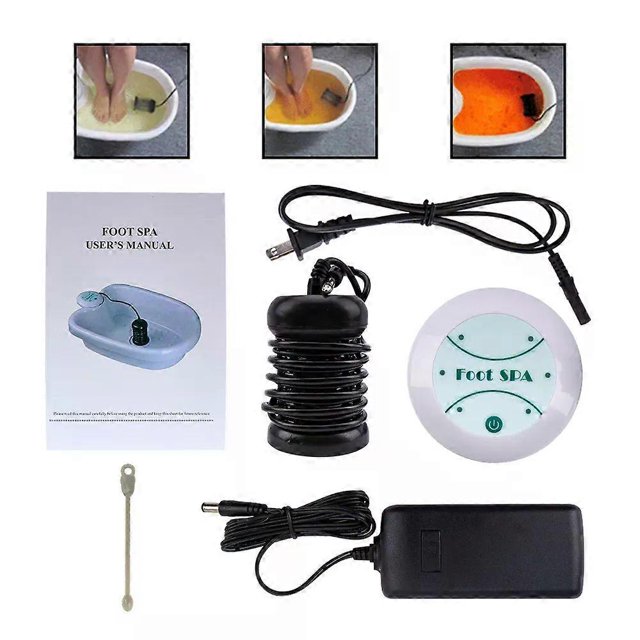 New Foot Detox Ionic Spa Machine Ionic Detoxifier Mini Foot Bath Without Basin for Home Use Massage To Relax Foot Massage Health