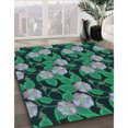 thumbnail image 3 of Ahgly Tapis Rectangulaire Lavable en Machine Intérieur Vert Menthe, 2 Pieds x 3 Pieds, 3 of 7