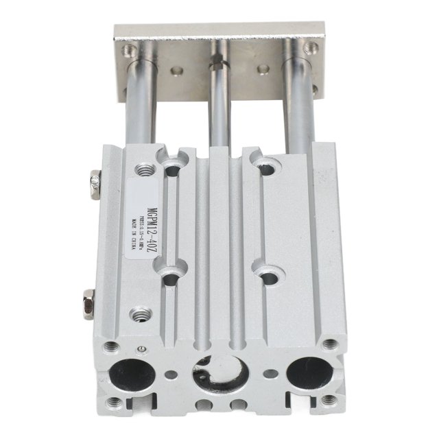 3 Tige Pneumatique Cylindre SMC Type Double Action 12mm Alésage 40mm Course avec Guide