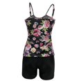 thumbnail image 3 of Pisexur Women Tankini Swimsuits with Boy Shorts Ladies Tummy Control Two Piece Bathing Suits Ruffle Swim Tank Top Swimwear - Swimsuit for Women Two Piece, 3 of 5