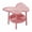 Pink, variant on Butterfly End Table,2 Tier Small Side Table,Tv Dinner Tray Table for Living Room,Modern Sofa End Table,Butterflies Shaped Table Accent Table,Small Sofa Coffee Side Tables for Bedroom Indoor Outdoor