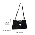 thumbnail image 3 of Sentmoon jusqu'à 90 % de Rabais Sac Bandoulière à une Épaule Cuir Grande Capacité Multi-Compartiments Sac pour Femmes Aubaines du Jour Liquidation Prime, 3 of 3