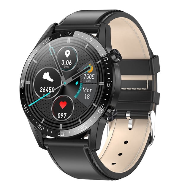 Color Screen Smart Watch With Temperature Tracking Bluetooth Fitness Bracelet For Men And Women