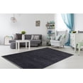 thumbnail image 1 of LaDole Rugs 9x12 ft Fluffy Shaggy Area Rug | Textured Machine Washable Large Carpet For Bedroom, Living Room, Home Office, Indoor Floor Décor | Anthrasite Grey, 1 of 1