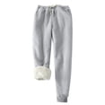 thumbnail image 2 of Pantalon de Jogging en Molleton Chaud Doublé Sherpa pour Femmes, Pantalon de Jogging en Molleton Chaud d'Hiver pour Femmes, Joggers Doublés Sherpa en Molleton, 2 of 3