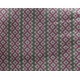 thumbnail image 4 of oneOone Georgette Viscose Fabric Diamond & Chevron Ikat Print Fabric By The Yard 42 Inch Wide, 4 of 4