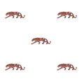 thumbnail image 3 of Transemion Résine Animal Forme Sculpture Brillant Décoratif Décoration Ornement Rouge 5Set, 3 of 6