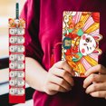 thumbnail image 1 of CEHVOM 2023 New Year Fold Red Envelope Personalized Red Envelope Chinese New Year Blessing Red Envelope Clearance, 1 of 2