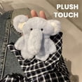 thumbnail image 4 of 2025 Plush Blue Elephant Protective Case, Universal Fit for Smartphones and Tablets, Soft Fabric with Shock Absorption, Adorable Design for Kids and Gift Lovers, 4 of 5