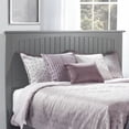 thumbnail image 1 of Nantucket King Wood Panel Headboard in Grey, 1 of 6