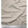 thumbnail image 1 of Soimoi Satin Silk Fabric Geometric Small Printed Fabric 1 Yard 42 Inch Wide, 1 of 3