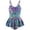 Hot Pink, variant on YOUSNH Girls' Fish Scale Swimsuit Girls' Dress Hot Spring Children's Swimsuit Bikini Set for Kids Light Green 6-7 Years