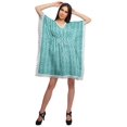 thumbnail image 2 of Moomaya Sortie de Plage Imprimé Kimono Caftan Kaftan Cache-Maillot pour Femmes, 2 of 4