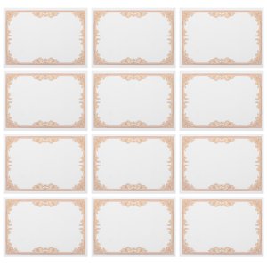Golden Certificate Papier pour impression avec une expérience d'écriture lisse Idéal pour l'utilisation en laboratoire 30pcs
