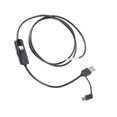 thumbnail image 3 of Caméra d'Inspection Numérique pour Endoscope HD avec Objectif 3,9 mm, Étanche IP67, Endoscope Industriel pour PC Ordinateur, 6 Lumières LED, Résolution 1280 X 720, Caméra d'Endoscope USB, 3 of 7