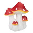 thumbnail image 1 of Northlight Décoration de Jardin Extérieure en Grappe de Champignons Peints à la Main - 16.75 Pouces - Blanc et Rouge, 1 of 5