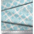 thumbnail image 2 of Soimoi polyester Crepe Fabric Swirls & Paisley Printed Fabric 1 Yard 52 Inch Wide, 2 of 3