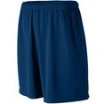 thumbnail image 1 of Youth Wicking Mesh Athletic Shorts L Navy, 1 of 1
